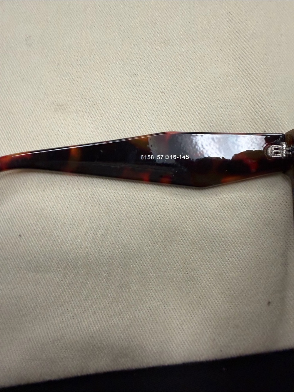 Prada Tortoiseshell Rectangular Sunglasses - Brown Gradient Lenses - Picture 6 of 6